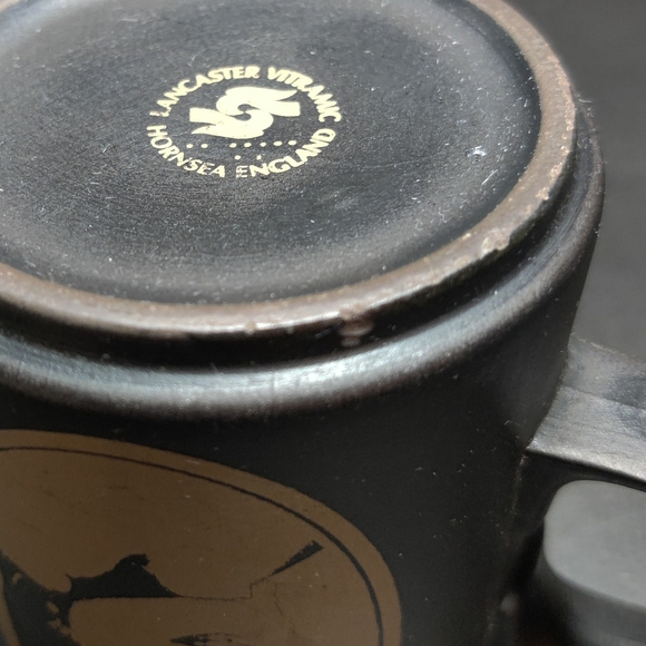 Vintage Commemorative Black Mug Princess Diana - Picture 8 of 9